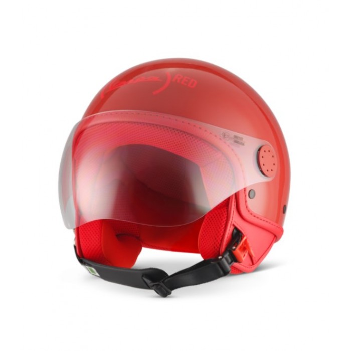 VESPA ΚΡΑΝΟΣ VISOR 4.0 DEMI-JET HELMET - (VESPA)RED VERSION Jet / Open